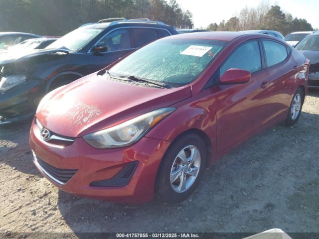5NPDH4AE1EH536249 Hyundai ELANTRA SE