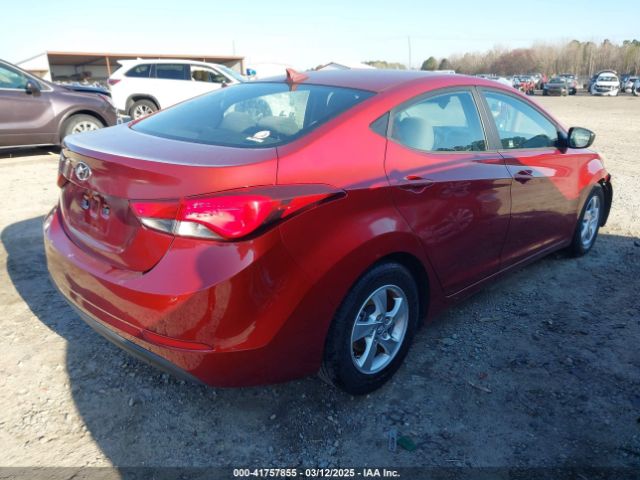 5NPDH4AE1EH536249 Hyundai ELANTRA SE