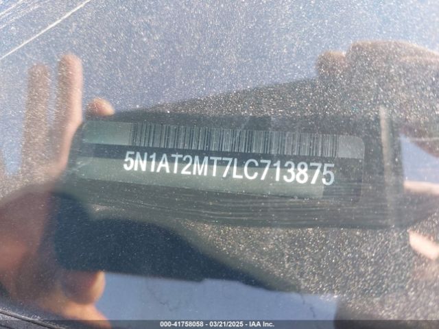 5N1AT2MT7LC713875 Nissan Rogue Sv Fwd