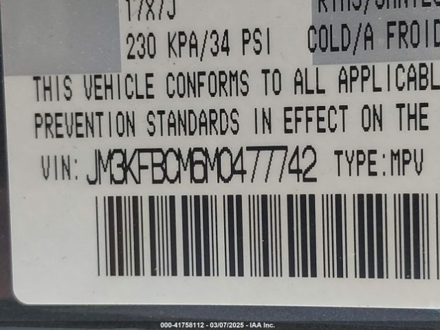 JM3KFBCM6M0477742 Mazda Cx-5 Touring