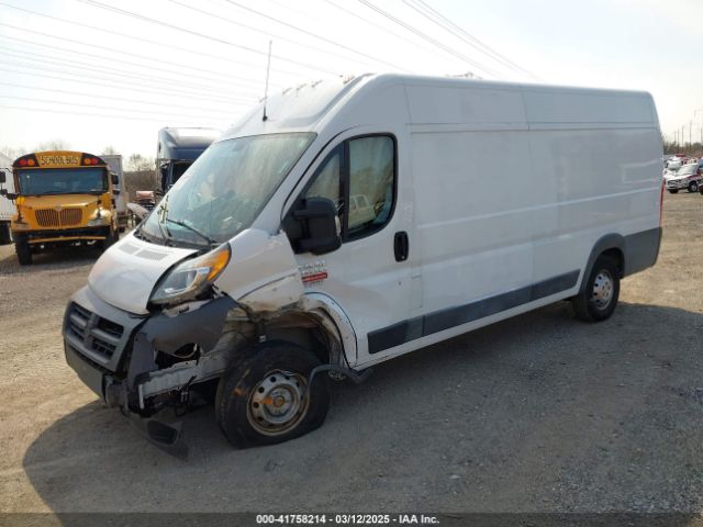 3C6URVJG1JE152160 RAM Promaster 3500 Cargo Van High Roof 159 Wb Ext