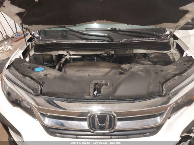 5FNYF6H13KB086295 Honda PILOT LX