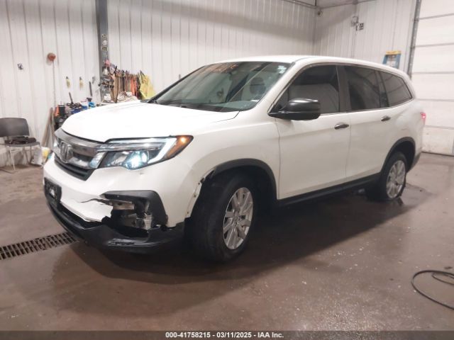 5FNYF6H13KB086295 Honda PILOT LX