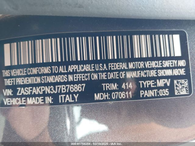 ZASFAKPN3J7B76867 Alfa Romeo Stelvio Sport Awd