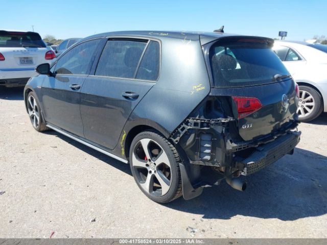 3VW4T7AU7GM049221 Volkswagen Golf Gti Se 4-door