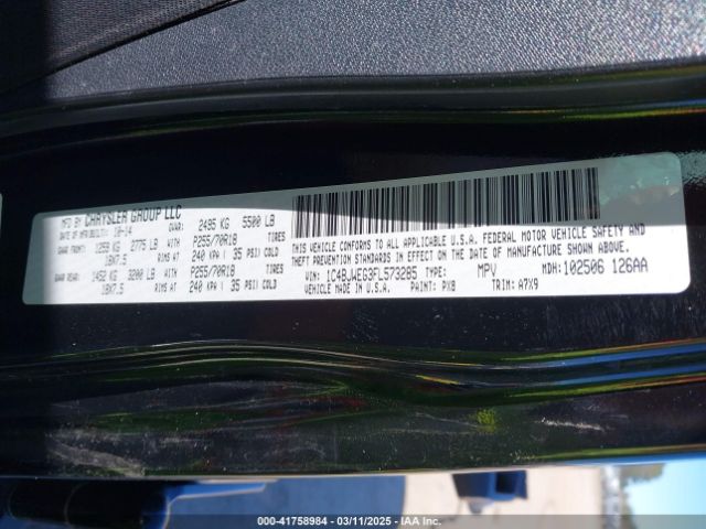 1C4BJWEG3FL573285 Jeep Wrangler Unlimited Sahara