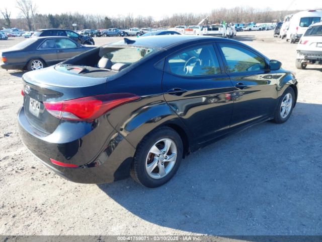 5NPDH4AE7EH536529 Hyundai ELANTRA SE