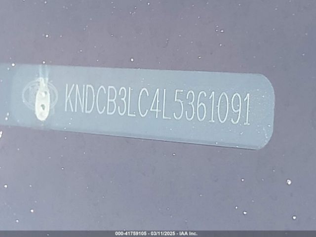 KNDCB3LC4L5361091 KIA NIRO LX