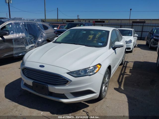 3FA6P0UU4HR312035 Ford Fusion Hybrid S