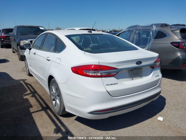 3FA6P0UU4HR312035 Ford Fusion Hybrid S
