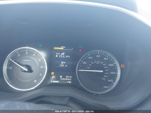 JF2GTAMCXJH284872 Subaru Crosstrek 2.0i Limited