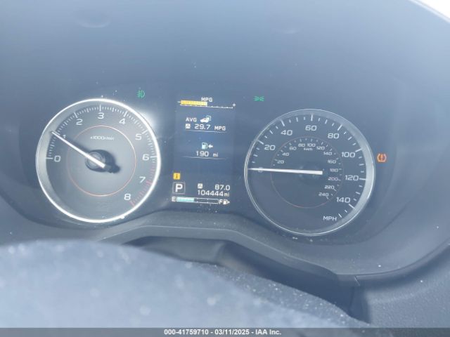 JF2GTAMCXJH284872 Subaru Crosstrek 2.0i Limited