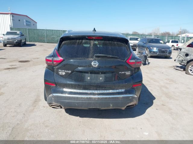 5N1AZ2MS2KN104086 Nissan Murano Platinum