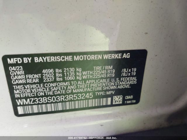 2024 MINI COUNTRYMAN WMZ33BS03R3R53245 Photo 8