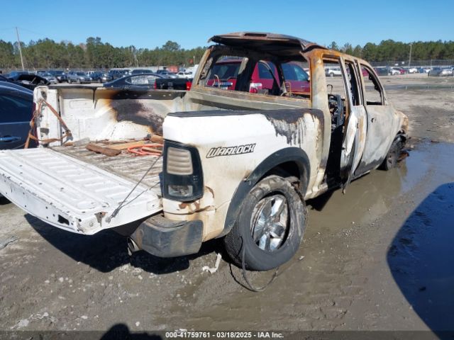 1C6RR7LTXMS544213 RAM 1500 Classic Warlock  4x4 5'7 Box
