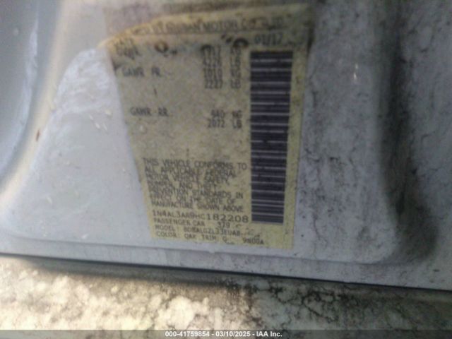 1N4AL3AP9HC182208 Nissan Altima 2.5 S