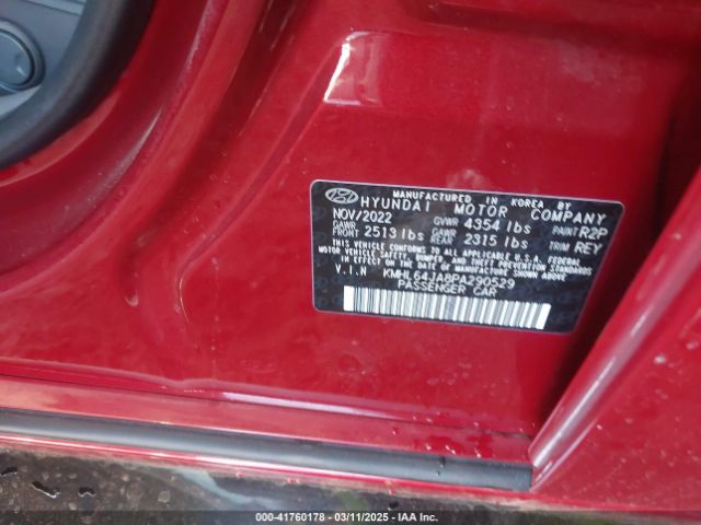 KMHL64JA8PA290529 Hyundai SONATA SEL