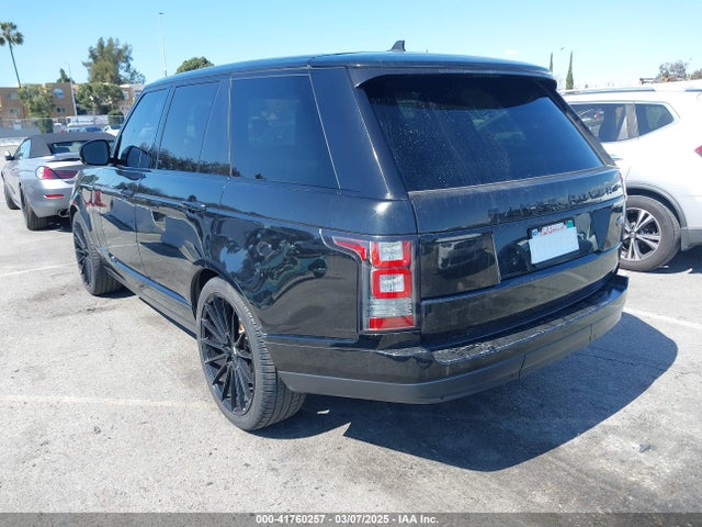 SALGR2VF6GA250207 Land Rover Range Rover 3.0l V6 Supercharged