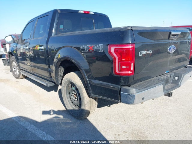Ford F-150 Lariat 2016 1FTEW1EPXGFA54123 Image 3