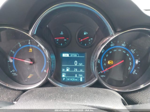 1G1PE5SB2G7112868 Chevrolet Cruze Limited 1lt Auto
