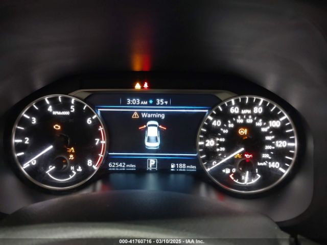 1N4BL4DW8NN363880 Nissan Altima Sv Intelligent Awd