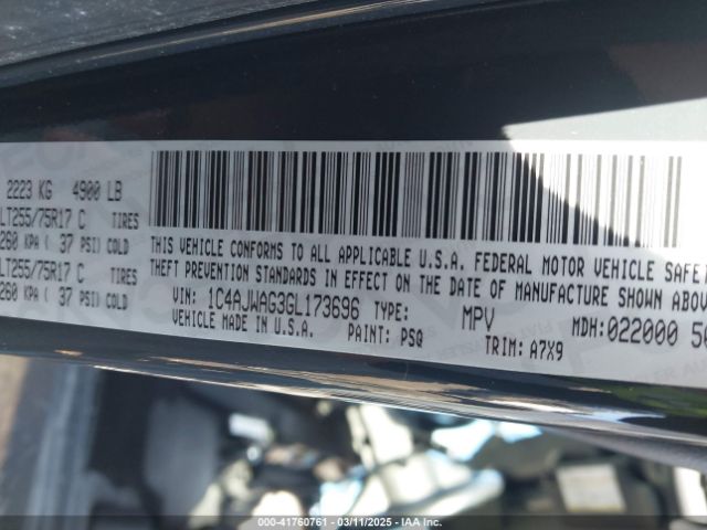 1C4AJWAG3GL173696 Jeep Wrangler Willys Wheeler