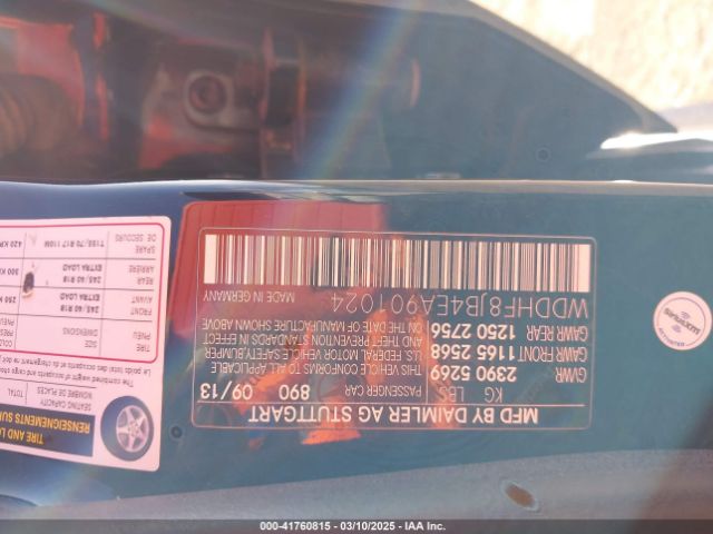 WDDHF8JB4EA901024 Mercedes-Benz E 350 4matic