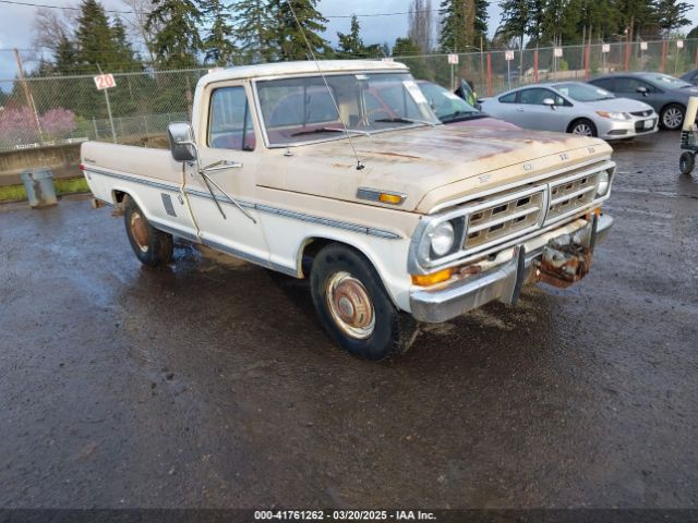 1971 FORD F250 F25YRK43121