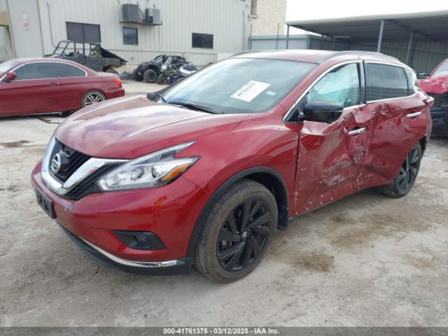 5N1AZ2MGXHN156862 Nissan Murano Platinum