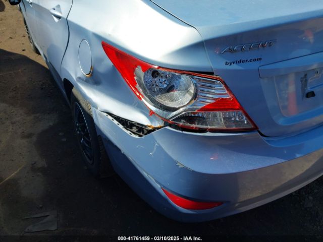 KMHCT4AE0EU634037 Hyundai ACCENT GLS