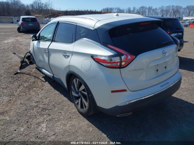 5N1AZ2MHXFN206455 Nissan Murano Platinum