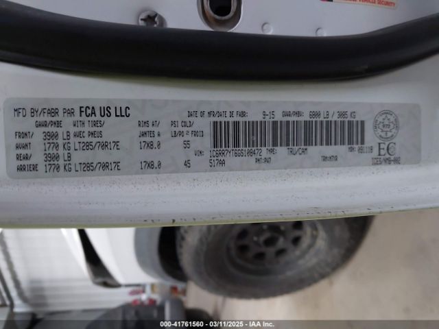 1C6RR7YT6GS108472 RAM 1500 Rebel