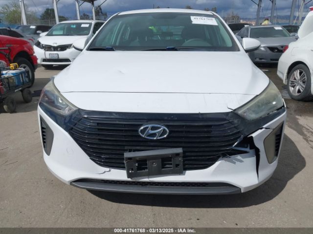 KMHC65LCXHU050189 Hyundai Ioniq Hybrid Blue