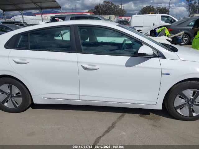KMHC65LCXHU050189 Hyundai Ioniq Hybrid Blue