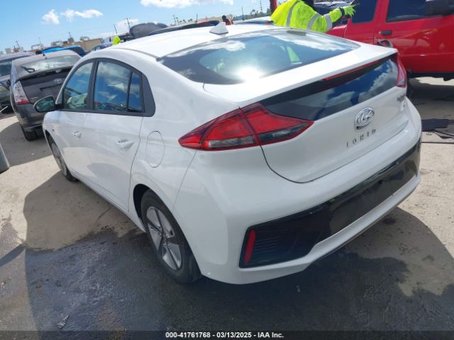 KMHC65LCXHU050189 Hyundai Ioniq Hybrid Blue