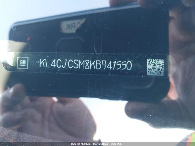 KL4CJCSM8KB941550 Buick Encore Fwd Essence