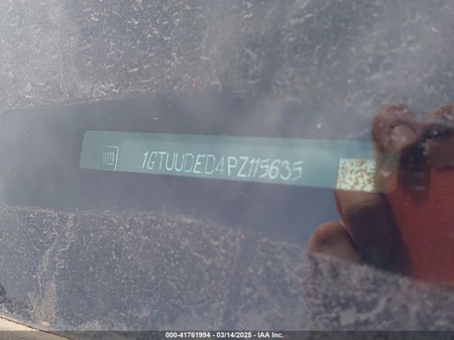 1GTUUDED4PZ115635 GMC Sierra 1500 4wd  Short Box Slt