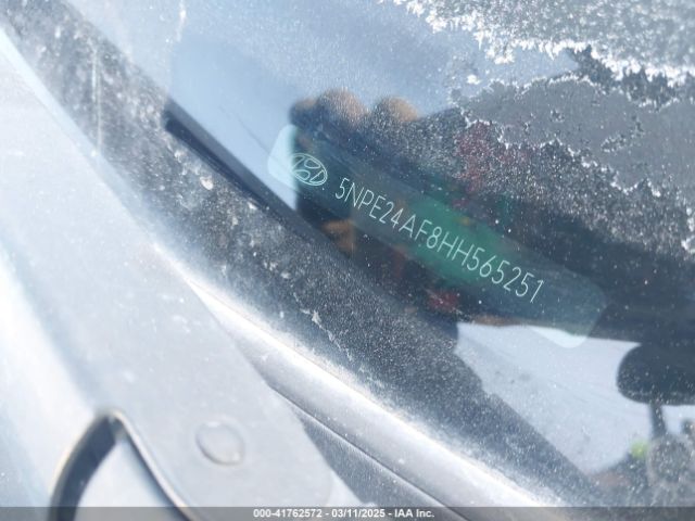 5NPE24AF8HH565251 Hyundai SONATA SE