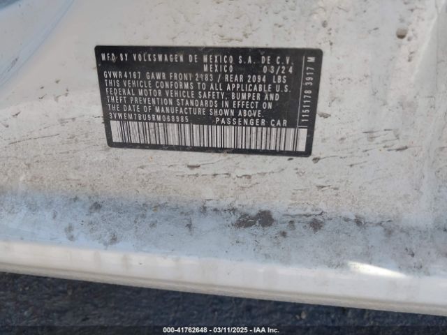 3VWEM7BU9RM068985 Volkswagen Jetta 1.5t Se