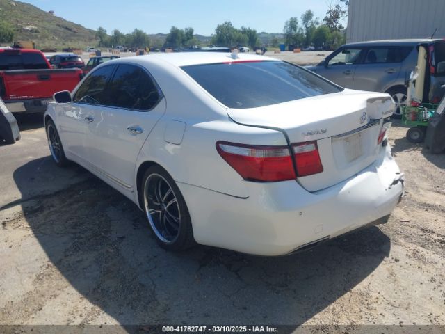2007 LEXUS LS 460 JTHBL46F875028420 Photo 2