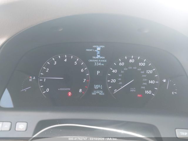 2007 LEXUS LS 460 JTHBL46F875028420 Photo 6