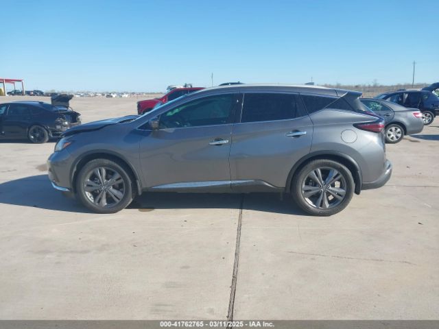 5N1AZ2DJ9MC123787 Nissan Murano Platinum Fwd