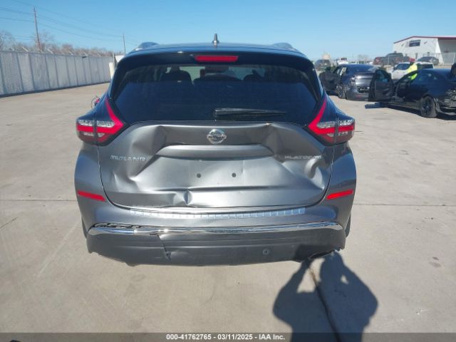 5N1AZ2DJ9MC123787 Nissan Murano Platinum Fwd