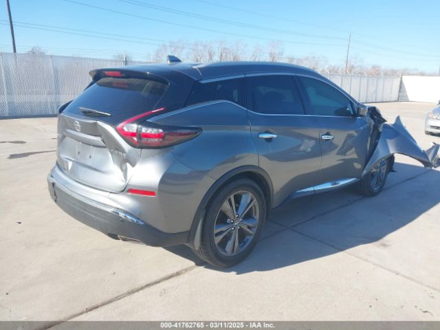 5N1AZ2DJ9MC123787 Nissan Murano Platinum Fwd