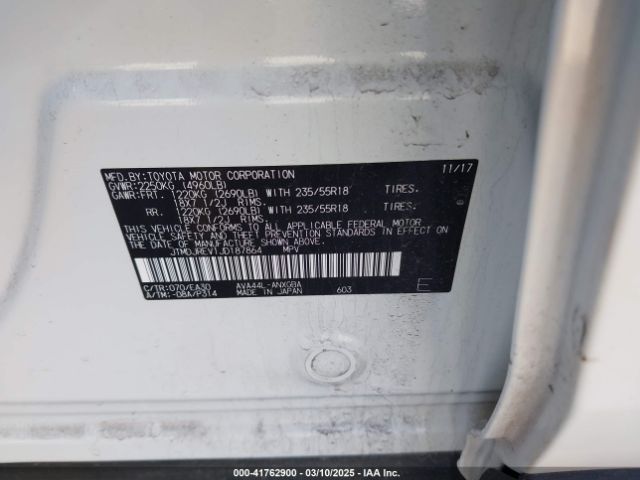 JTMDJREV1JD187864 Toyota Rav4 Hybrid Limited