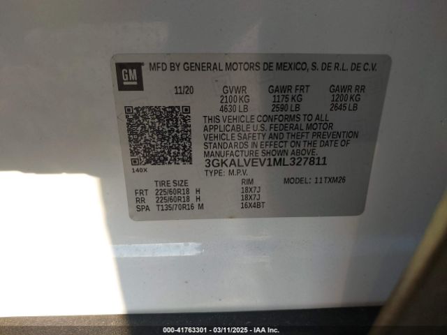 2021 GMC TERRAIN 3GKALVEV1ML327811 Photo 8
