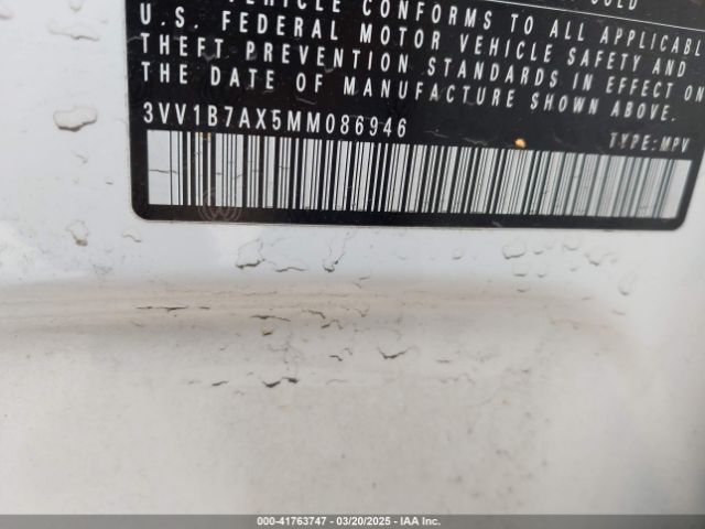 3VV1B7AX5MM086946 Volkswagen Tiguan 2.0t S