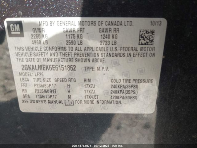 2GKALMEK6E6151862 GMC Terrain Sle-1