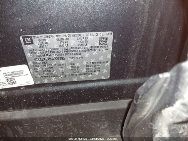 2018 GMC TERRAIN 3GKALXEX8JL323795 Photo 8