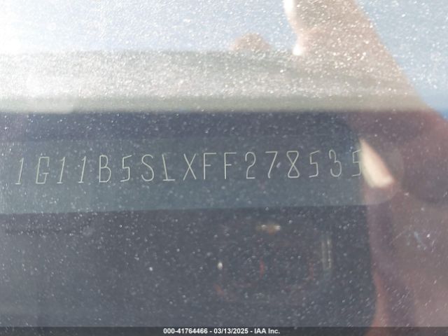 1G11B5SLXFF278535 Chevrolet MALIBU LS